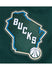 Pro Standard Green Milwaukee Bucks Short Sleeve Jacket-sleeve patch 