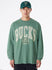 New Era Oversized Long Sleeve Injection Milwaukee Bucks T-Shirt-front