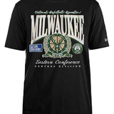 New Era Oversized Injection Milwaukee Bucks T-Shirt-front
