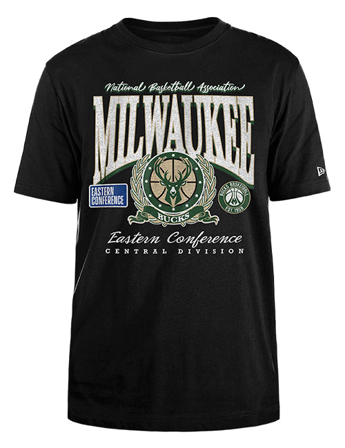 New Era Oversized Injection Milwaukee Bucks T-Shirt-front