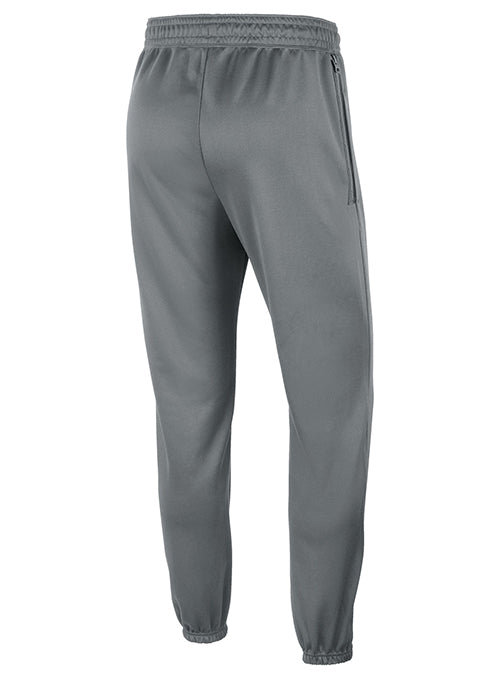 Nike On-Court Showtime 24 Grey Milwaukee Bucks Jogger Sweatpants-back