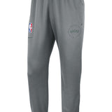 Nike On-Court Showtime 24 Grey Milwaukee Bucks Jogger Sweatpants-front