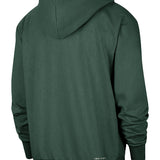 Nike Standard Issue Courtside Fir Milwaukee Bucks Full Zip Hooded Sweatshirt-back