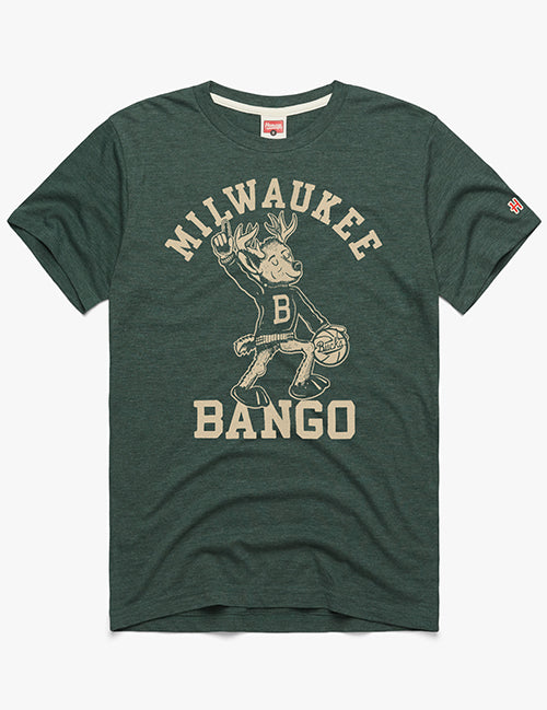 Homage Retro Dancing Bango Milwaukee Bucks T-Shirt