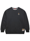 Women's Mitchell & Ness HWC '68 Milwaukee Bucks Oversized Crewneck Sweatshirt-front