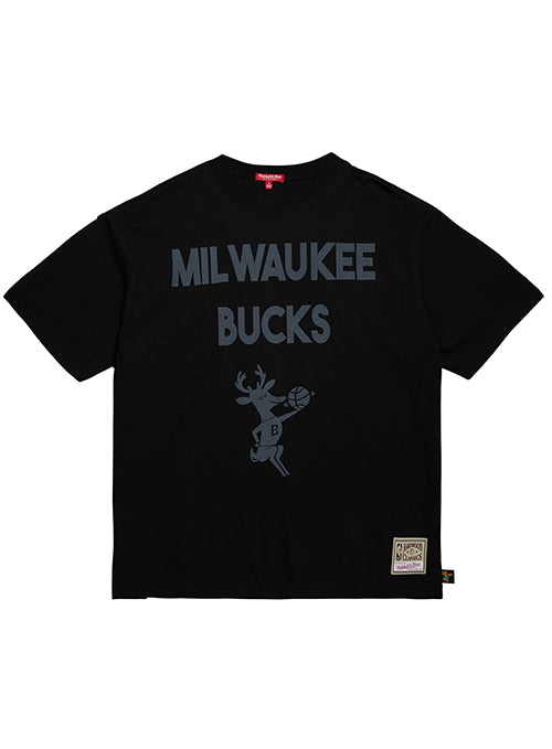 Women's Mitchell & Ness HWC '68 Boyfriend 2.0 Milwaukee Bucks T-Shirt-front