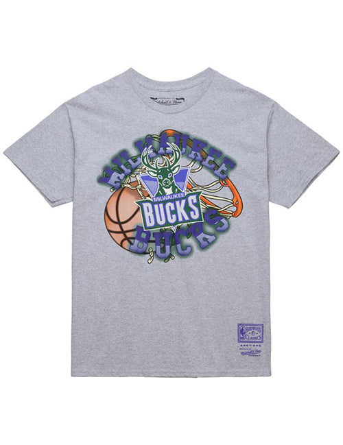 Mitchell & Ness HWC '93 Basket Graphic Milwaukee Bucks T-Shirt