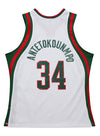 Mitchell & Ness HWC '13 Giannis Antetokounmpo Milwaukee Bucks Swingman Jersey-back