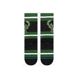 Stance Prep Milwaukee Bucks Crew Socks-back