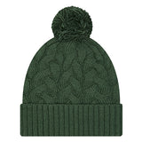Women's New Era Cabled Pom Milwaukee Bucks Knit Hat-back
