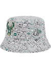 Toddler New Era Milwaukee Bucks Companion Bucket Hat-angled left