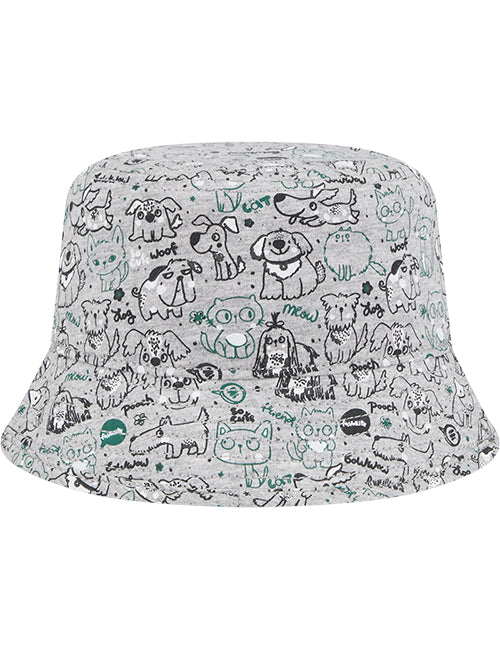Toddler New Era Milwaukee Bucks Companion Bucket Hat-back
