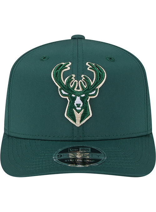 New Era 9Seventy Perform Milwaukee Bucks Snapback Hat-front