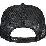 New Era 9Seventy Leather Black Milwaukee Bucks Trucker Snapback Hat-back