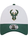 New Era 9Forty 2-Tone Color Dash Milwaukee Bucks Adjustable Hat-front