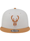 New Era 9Fifty Two-Tone Color Pack  Milwaukee Bucks Snapback Hat-front