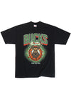 Bucks In Six x Unfinished Legacy Dynamic Fusion Black Milwaukee Bucks T-Shirt
