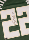 Signed Nike Icon Edition Khris Middleton Milwaukee Bucks Swingman Jersey-signature