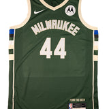 Signed Nike Icon Edition Andre Jackson Jr. Milwaukee Bucks Swingman Jersey-front