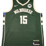 Signed Nike Icon Edition Cameron Payne Milwaukee Bucks Swingman Jersey-front