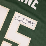 Signed Nike Icon Edition Cameron Payne Milwaukee Bucks Swingman Jersey-signature