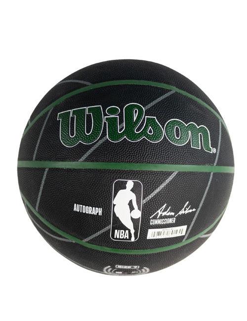 Signed 2023-24 Team Milwaukee Bucks Basketball-back