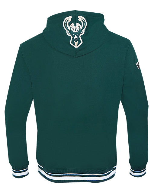 Pro Standard Area Code Milwaukee Bucks Hooded Sweatshirt-back