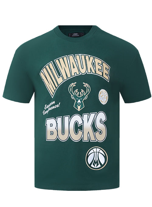 Pro Standard Turn It Up Milwaukee Bucks T-Shirt-front