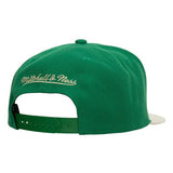 Mitchell & Ness Two-Tone Team Milwaukee Bucks Snapback Hat-back