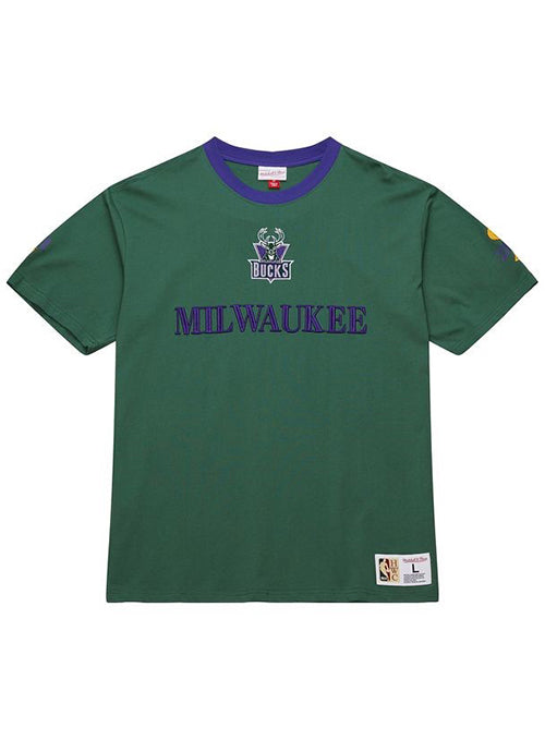 Mitchell & Ness HWC '93 Primetime Milwaukee Bucks T-Shirt-front