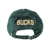 Pro Standard Milwaukee Bucks Green Classic Dad Adjustable Hat-back