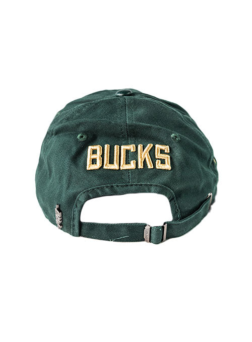 Pro Standard Milwaukee Bucks Green Classic Dad Adjustable Hat-back