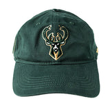 Pro Standard Milwaukee Bucks Green Classic Dad Adjustable Hat-front