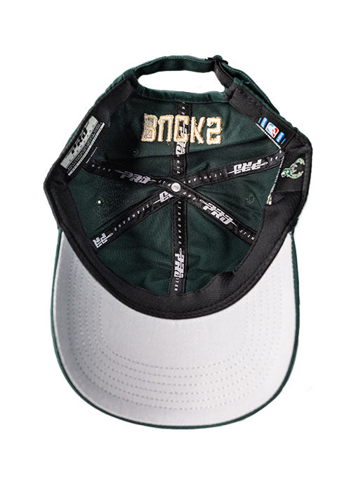 Pro Standard Milwaukee Bucks Green Classic Dad Adjustable Hat-UV