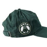Pro Standard Milwaukee Bucks Green Classic Dad Adjustable Hat-patch