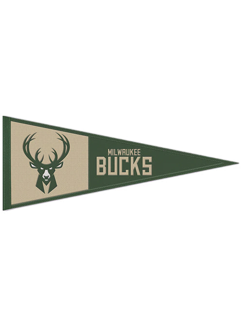 Wincraft Milwaukee Bucks Icon Logo Wool Pennant