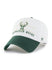 '47 Brand Arena Clean Up Milwaukee Bucks Adjustable Hat-angled left