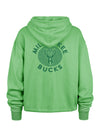 Women's '47 Brand Milwaukee Bucks Luminance Venice Hooded Sweatshirt-back