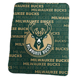 Logo Brands 50" X 60" Milwaukee Bucks Fleece Blanket