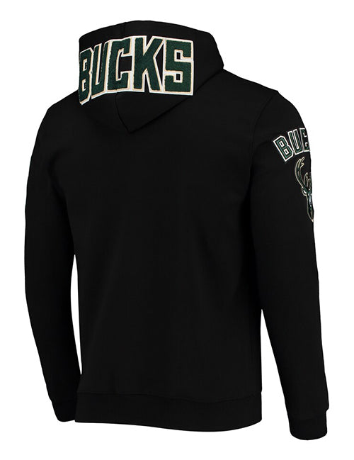 Pro Standard Giannis Antetokounmpo Milwaukee Bucks Hooded Sweatshirt-back