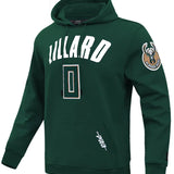 Pro Standard Damian Lillard Milwaukee Bucks Hooded Sweatshirt-angled front