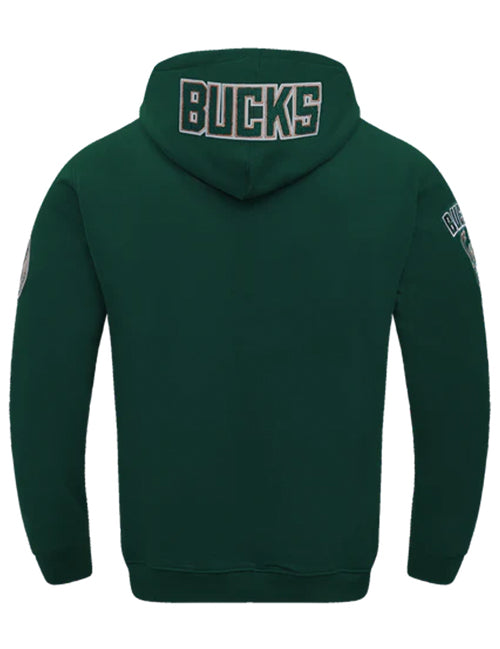 Pro Standard Damian Lillard Milwaukee Bucks Hooded Sweatshirt-back