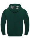 Pro Standard Damian Lillard Milwaukee Bucks Hooded Sweatshirt-back