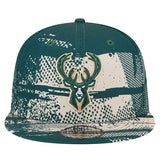 New Era 2024-25 Tip Off 9Fifty Milwaukee Bucks Snapback Hat-front