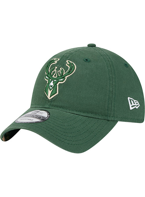 New Era 9Twenty Tip Off 2024 Milwaukee Bucks Adjustable Hat-angled left