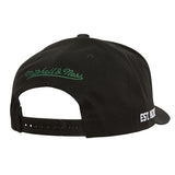 Mitchell & Ness Pro Home Team Milwaukee Bucks Snapback Hat-back