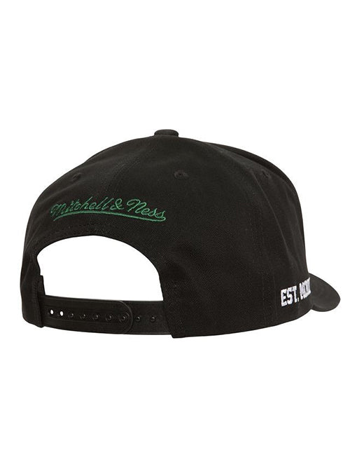 Mitchell & Ness Pro Home Team Milwaukee Bucks Snapback Hat-back