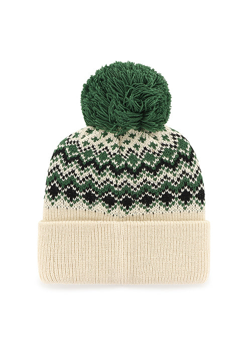 Women's '47 Brand Milwaukee Bucks Elsa Pom Cuff Knit Hat-back