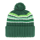 Women's '47 Brand Striped Pom Milwaukee Bucks Cuff Knit Hat