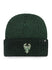 '47 Brand Cold Snap Milwaukee Bucks Cuff Knit Hat-front